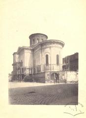 Transfiguration church in the process of construction