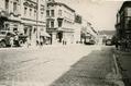The upper part of 1 Travnia street (Horodotska street now)