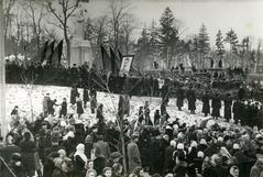 Demonstration on the occasion of J. Stalin death