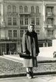 Woman on the square in front of The Opera House