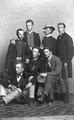 Group portrait of young Lviv men