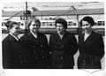 Group of trolleybus drivers