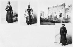 Rabbi residence and Jewish folk types