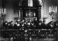 Refugees from Galicia at church service in Nachod, Czech Republic