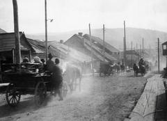 Carts on Kazernshtrasse