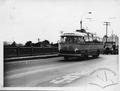 Trolleybus LAZ-695T on the route