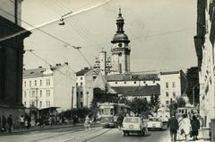 View of the beginning of Lychakivska street and Bernardine monastery