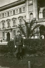 A German officer in the Kościuszko Park