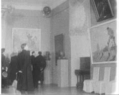 An exhibition of Soviet artists in the Lviv House of Officers