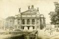 Cornerstone for the V. Lenin Monument in front of Building of Opera Theatre