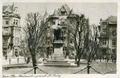 Rear View of Monument to Count Aleksander Fredro