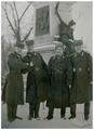 Military Men by the Monument to Count Agenor Gołuchowski in Kościuszko Park