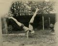 Gymnastics lessons in Lviv Polytechnic University summer camp
