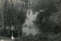 Pond in the bottom part of Stryiskyi park