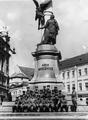 Soviet solder near Mickiewicz Monument