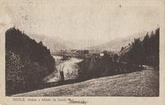 View of Skole from Kolodka