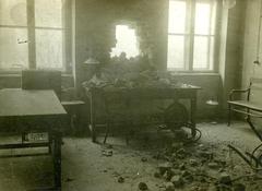 Ruined building of the Main Post Office