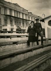 At the SKA stadium (Kleparivska street)