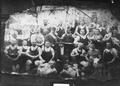 Group of wrestlers after performance