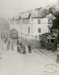 Tramcars on Chernivetska street