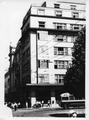 Trolleybus on Shevchenka avenue near the Trade Unions house