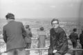 On a viewing platform on Vysokyi Zamok