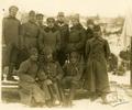 Meeting of Ukrainian and Austrian Soldiers