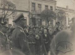 Губернатор Галичини Отто Вехтер у Підгайцях