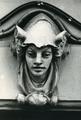 Mascaron at the building - 87 Bandery Street