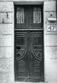 Entrance to the building at 47A Bandery Street