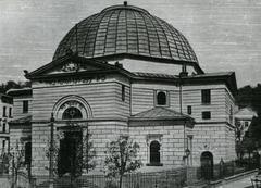 Synagogue of Progressive Movement on Staryi Rynok Sq. Photo reproduction 