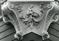 Console with bas-relief. National Museum building (former Dunikowski villa) at 42 Drahomanova st. 