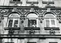 Fragment of the buiding façade at 4 Kobylianskoi St. 