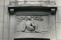 Man bas-relief at 37 Franka St. 