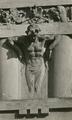 Bas-relief of a men at 6 Chuprynky St. 