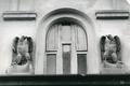 Fragment of the Lviv Puppet Theater façade at 1 Danyla Halytskoho Sq. 