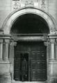 Main entrance at 50 Chuprynky St. 