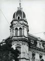 Uppermost part of the building at 47 Konovaltsia St. 