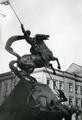 The monument to St. George at Henerala Hryhorenka Sq. 