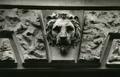 Mascaron with lion at 11 Kostiushka St. 