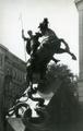 The monument to St. George at Henerala Hryhorenka Sq. 
