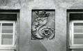Fragment of the façade of the building at 15 Kotliarevskoho St. 