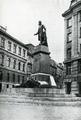Monument to Franciszek Smolka at Hryhorenka Sq. Photo reproduction 