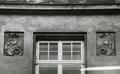 Fragment of the façade of the building at 15 Kotliarevskoho St. 