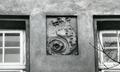 Fragment of the façade of the building at 15 Kotliarevskoho St. 