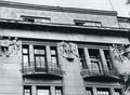 Fragment of the façade at 15 Kotsylovskoho St.