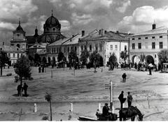 Ринкова площа у Жовкві