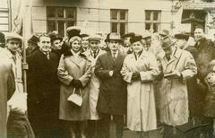 Lviv citizens at a demonstration