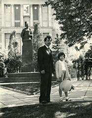 After the May 1st demonstration near the monument to Nikolai Kuznietsov