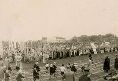 Sports Spartakiade at the SKA stadium in Lviv